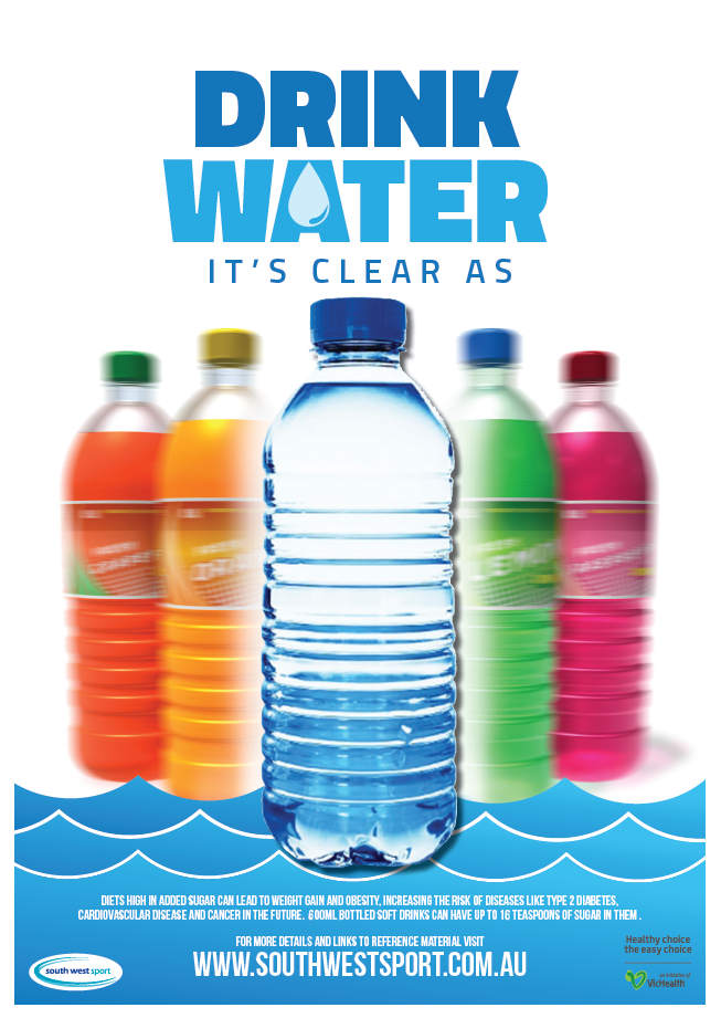 Drink Water - It's Clear As